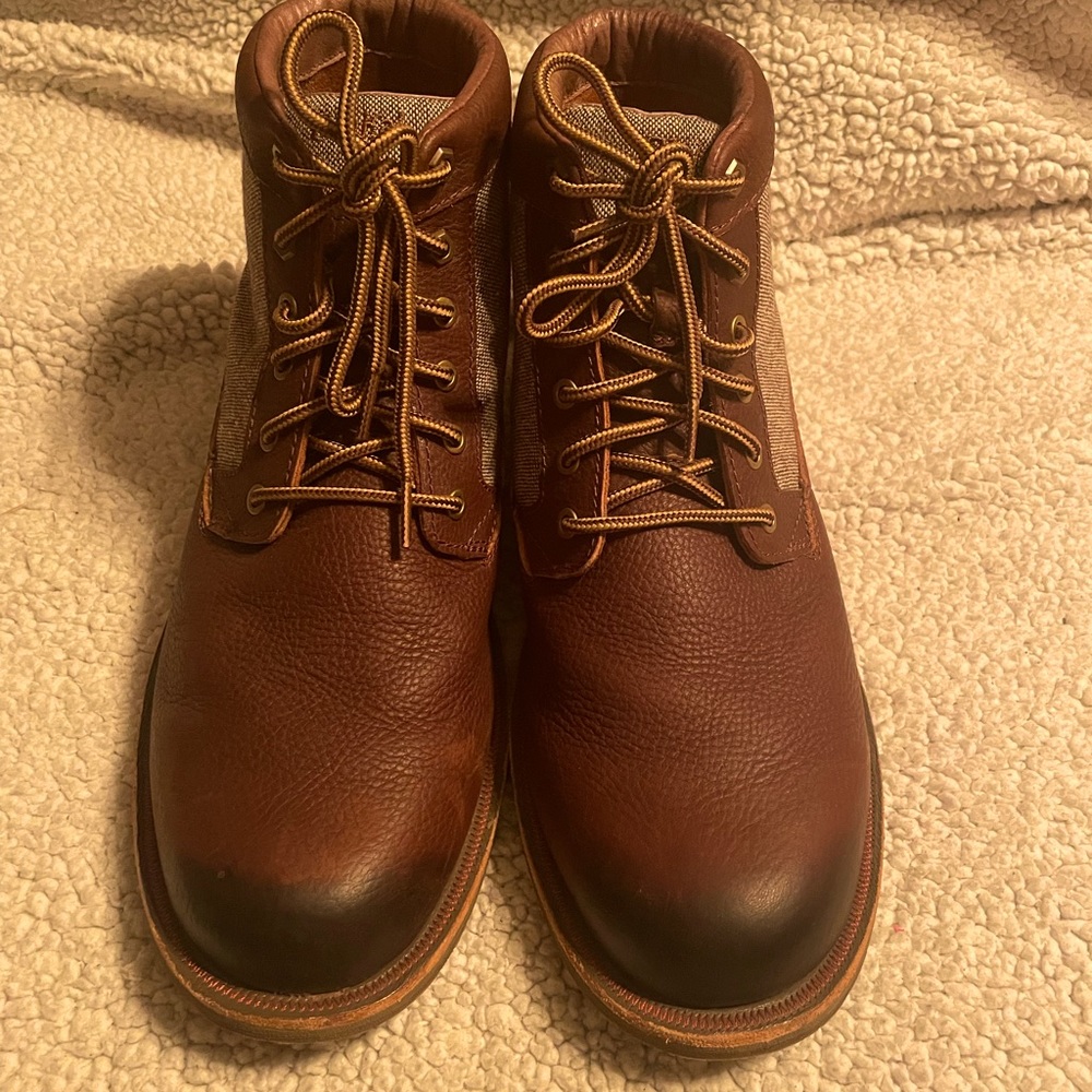 Olukai Men’s Leather Boots size 12